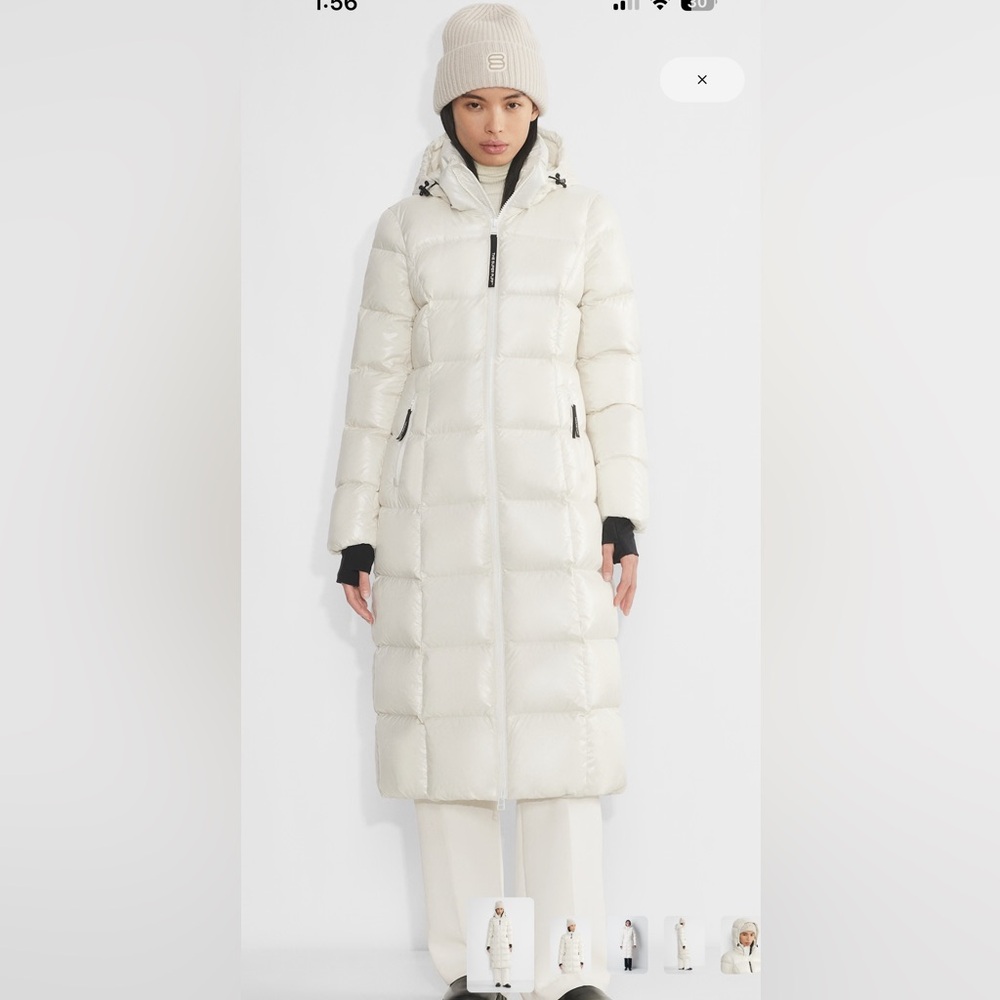 Aritzia The SuperSnug Puff Long - High Gloss (Birch)